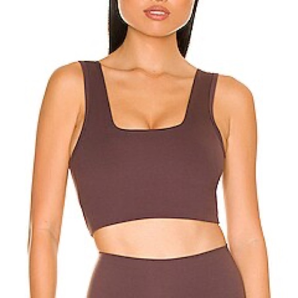 NWT Varley Always Delta Bra in Raisin Size M - Picture 2 of 5